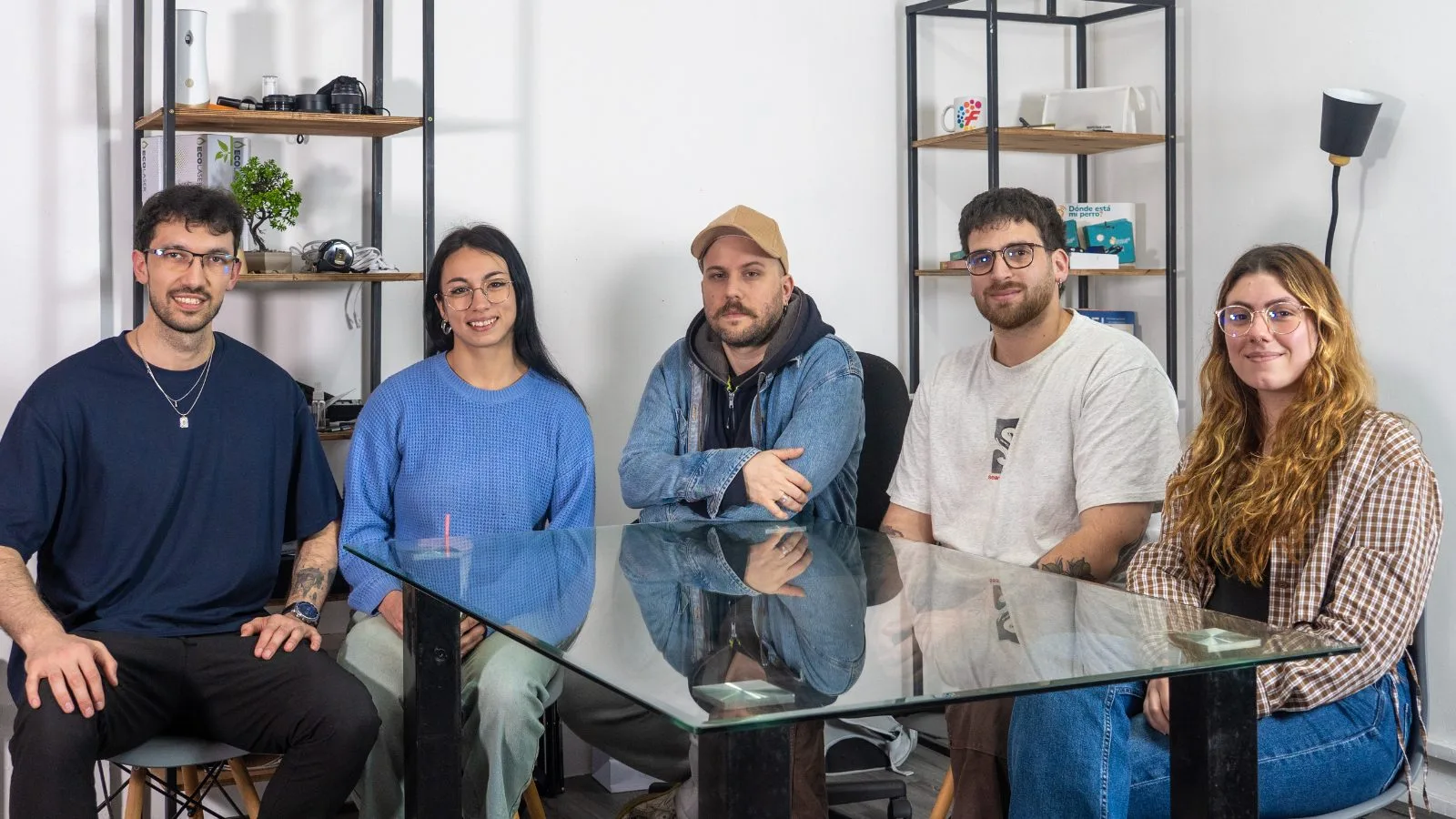 El equipo de Kaptor en la oficina