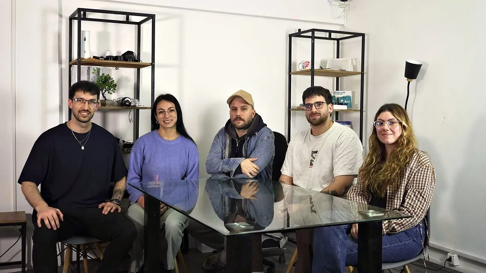 El equipo de Kaptor en la oficina